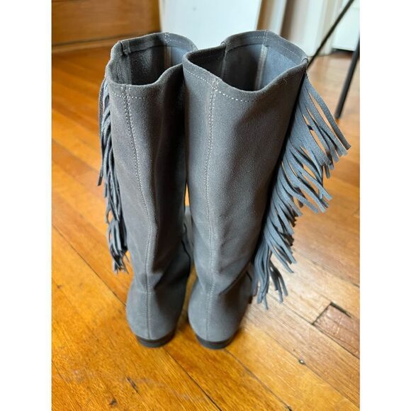 Venilla Suite Suede Fringe boots - Picture 3 of 6